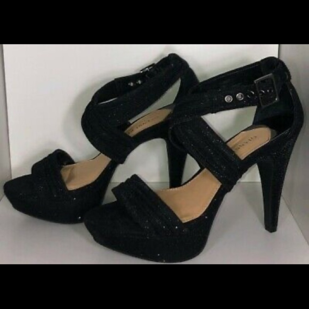 Gianni Bini sparkly platforms